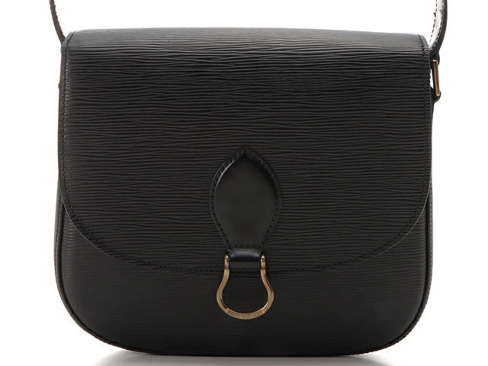 LOUIS VUITTON Saint Cloud Epi Noir Black
